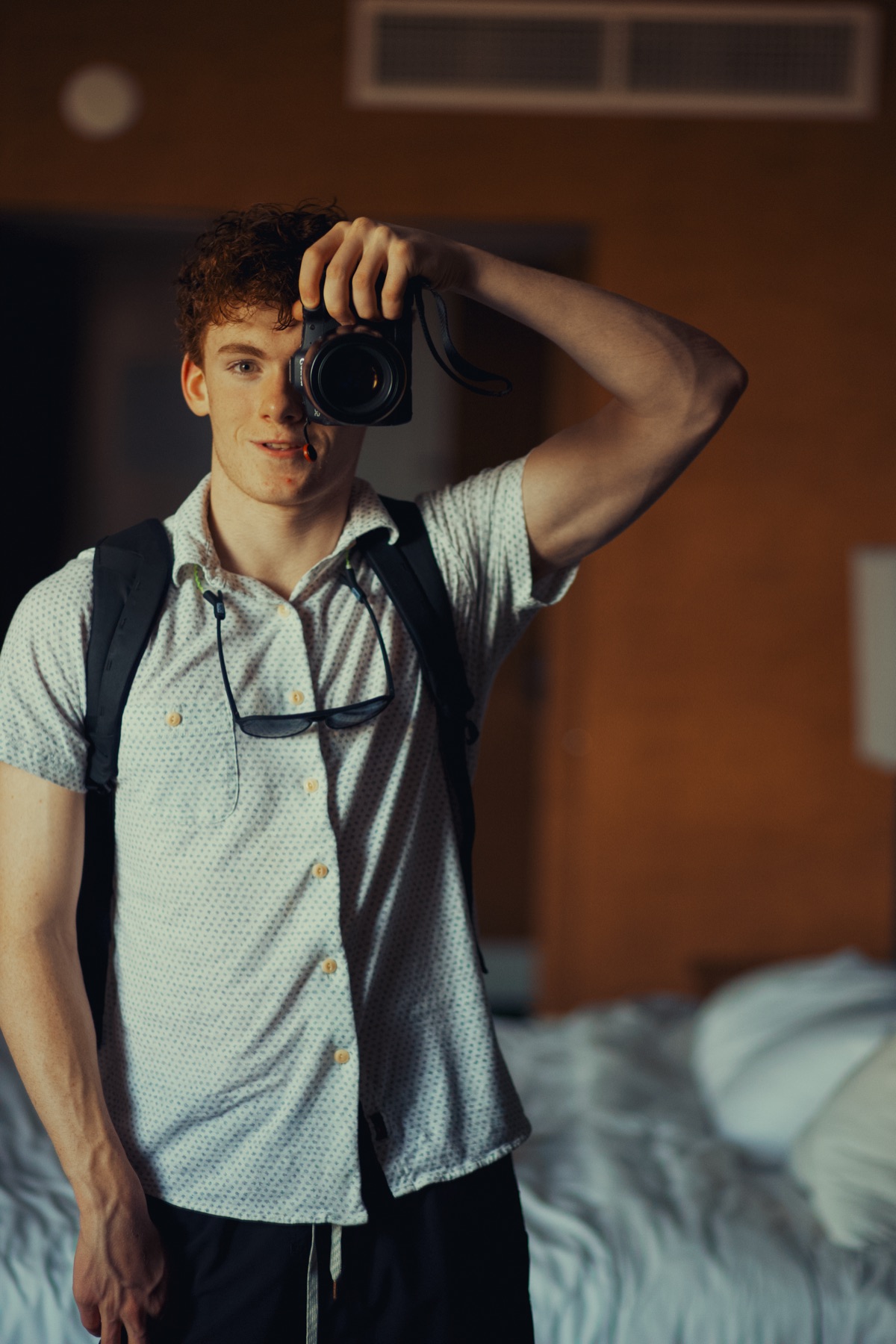 Ryan McComb in La Chaux-de-Fonds, Switzerland